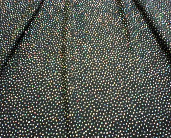 2.Black Multi Glitter Slinky